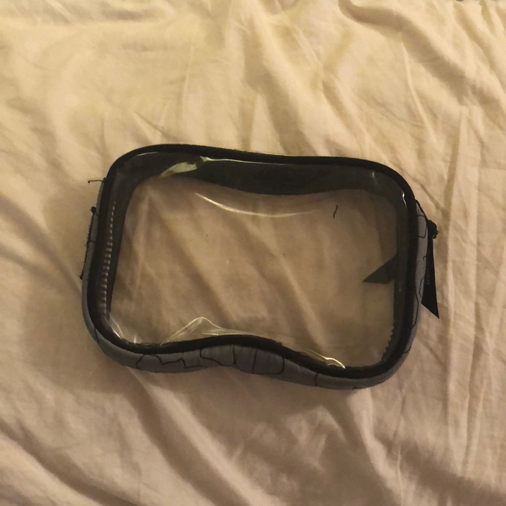 A makeup bag